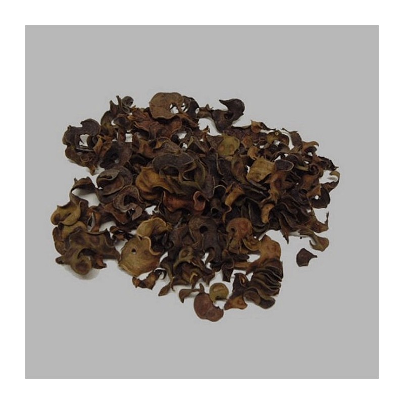 Wood shavings for decoration colors green brown 150 gr