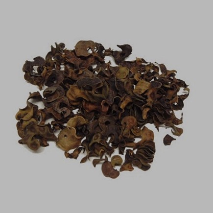 Wood shavings for decoration colors green brown 150 gr