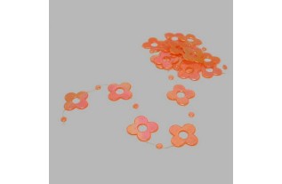 plastique saumon fleurs