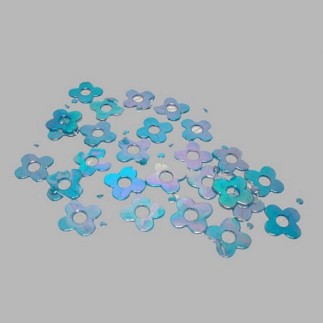 floral necklace for decoration Pearl blue