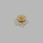 narcis de porcelaine couleur blanc et jaune Dm 30 mm hauteur 15m