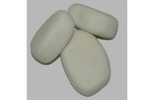 steekschuim Rainbow stones kleur wit 3 stuks