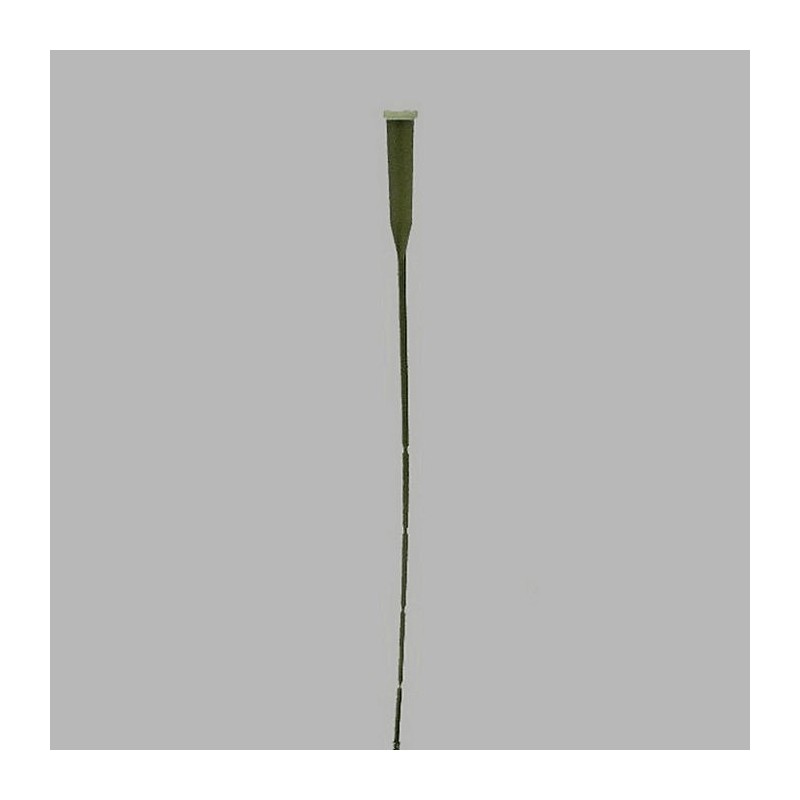 tube sur le bâton couleur verte capuchon caoutchouc 33 cm