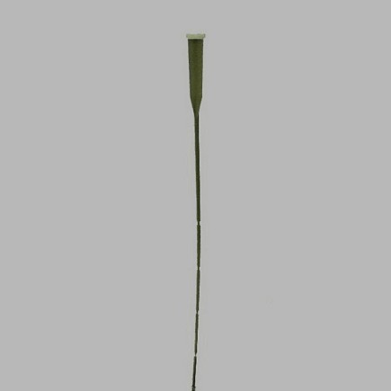 tube sur le bâton couleur verte capuchon caoutchouc 33 cm