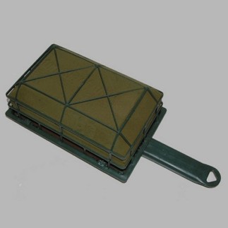 mousse florale avec support Oasis vert 21 x 13 x 9 cm