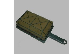 mousse florale avec support Oasis vert 21 x 13 x 9 cm