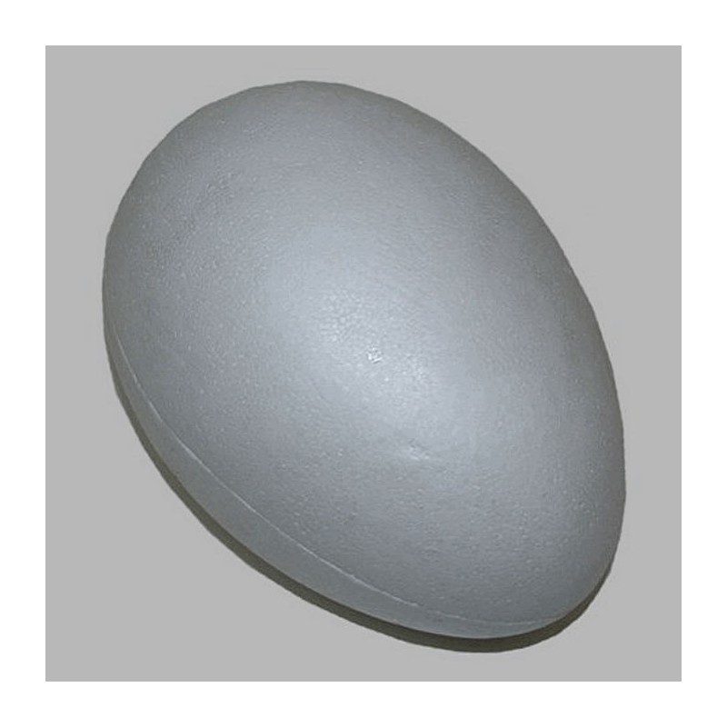 Styropor forme de oeufs 21 cm séparable