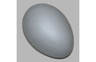 Styropor shape egg 21 cm severable