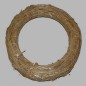 straw wreath color naturel 25 cm