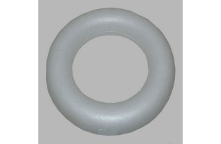 Couronne Styropor autour 45 mm Dm 22 cm
