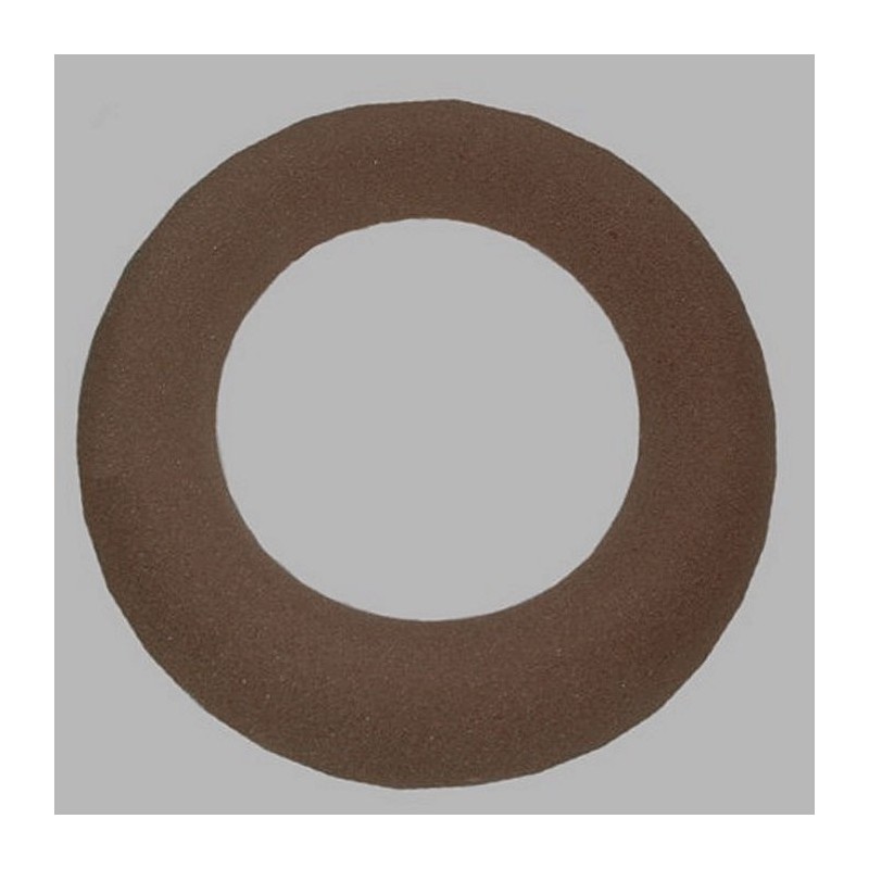 Couronne de mousse florale sec plat arrière Dm 20 cm