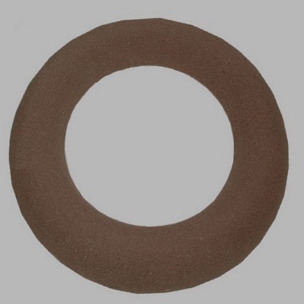 Couronne de mousse florale sec plat arrière Dm 20 cm