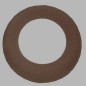 floral foam wreath sec flat rear 25 cm