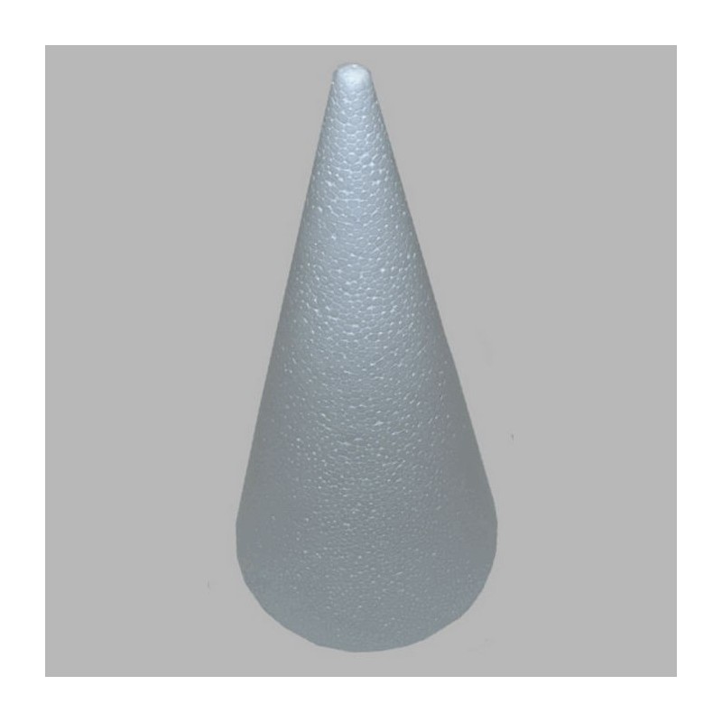 styropor kegel 20 x 9 x 1 cm