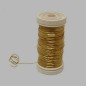 brass colored binding wire 0,4 mm per spool