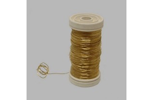 fil de reliure couleur laiton 0,4 mm par bobine