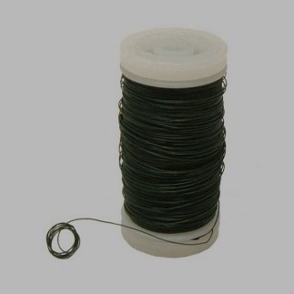 groen kleurige binddraad 0,4 mm per klos