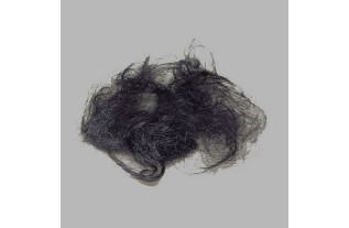 metal hair for decoration color black 30 gr