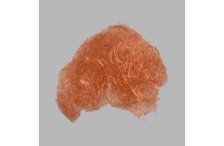 cheveux métal pour la décoration couleur cuivre 30 gr