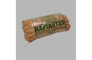 raffia voor decoratie kleur naturel 50 gram