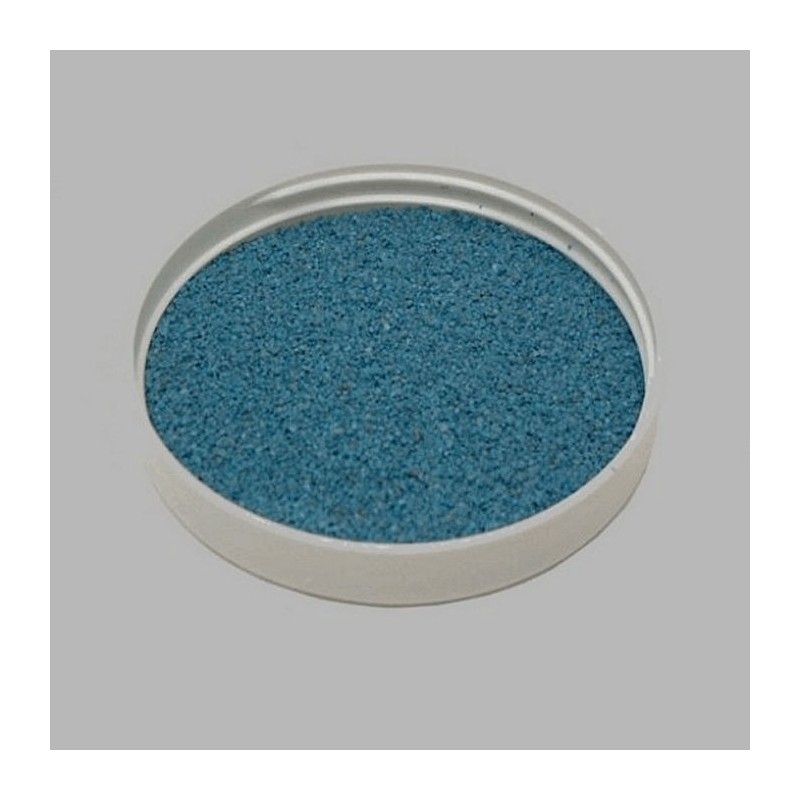 Zand voor decoratie kleur Santorini Blue Zand voor decoratie kleur Santorini Blue