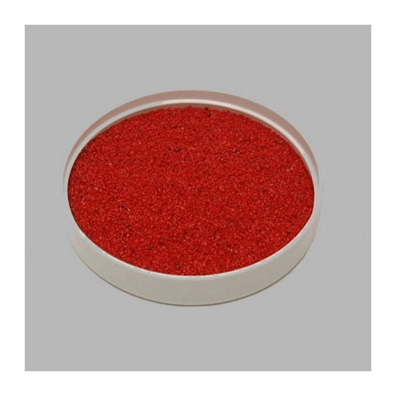 Sable de décoration couleur Medici Red