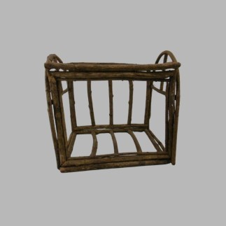 Huisje decoratief houten constructie