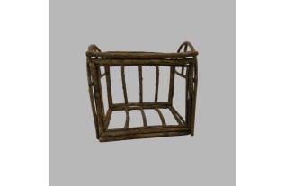 Construction décorative de maison en bois