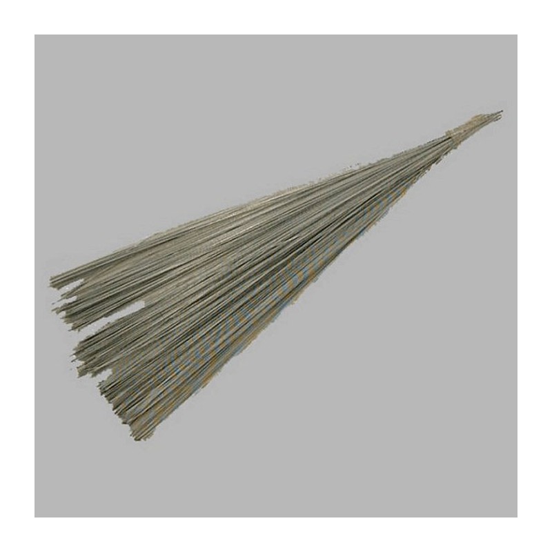 floral wire green lacquered 0 3 mm length 12 cm