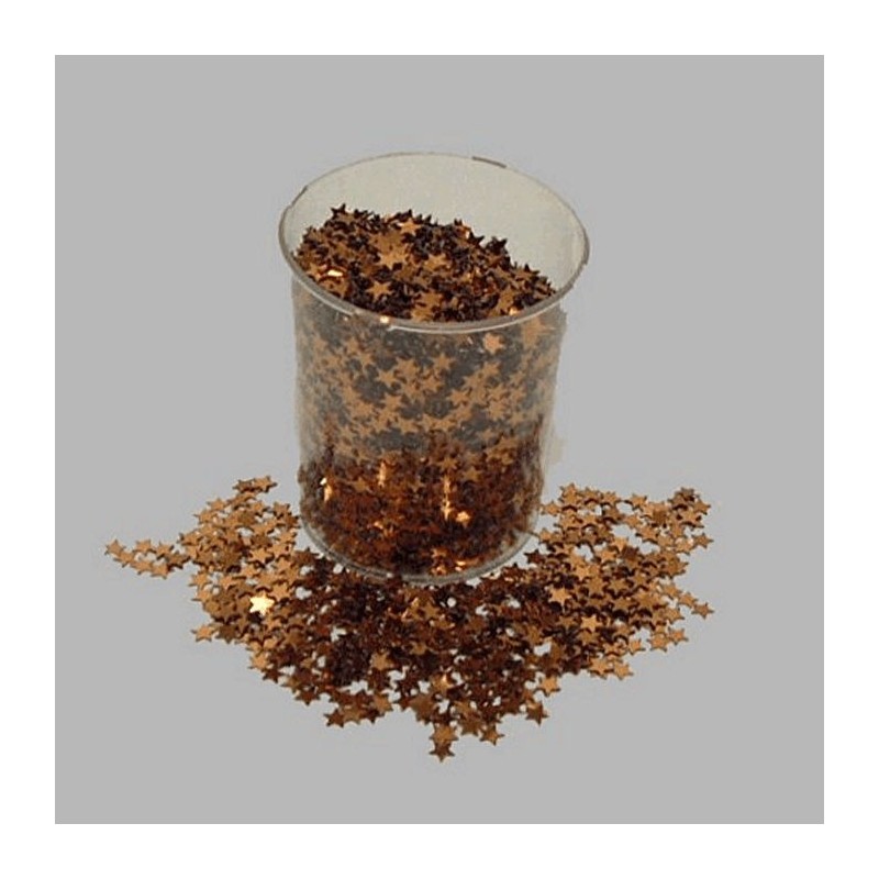 stars for decoration color gold 5 mm 200 gr