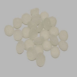 Pearls for decoration color matte white 200 gr