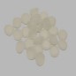 Pearls for decoration color matte white 200 gr