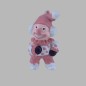 clown color pink 10 x 5 cm