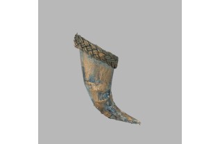 Hoorn des overvloeds blauw