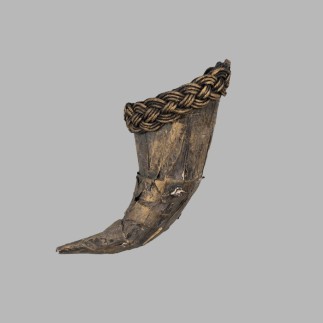 Hoorn des overvloeds zwart