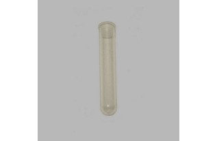 tube with lid transparent 75 mm 7 mm