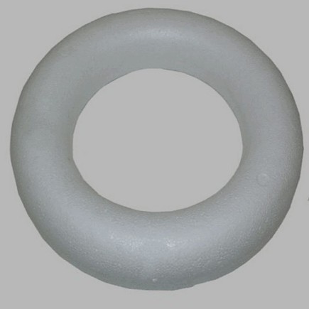 Couronne styropor arrière droite Dm 25 cm
