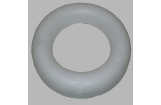 styropor wreath straight rear 25 cm