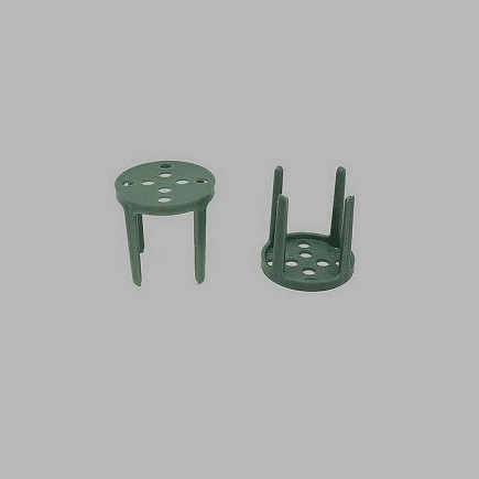 pin holder for floral foam color green 25 pcs 3 cm