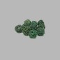 boule de décoration vert 4 cm par 10 pcs