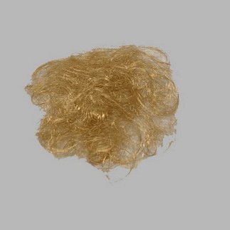 cheveux métal pour la décoration couleur or 30 gr