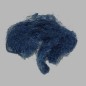 metal hair for decoration color blue 30 gr