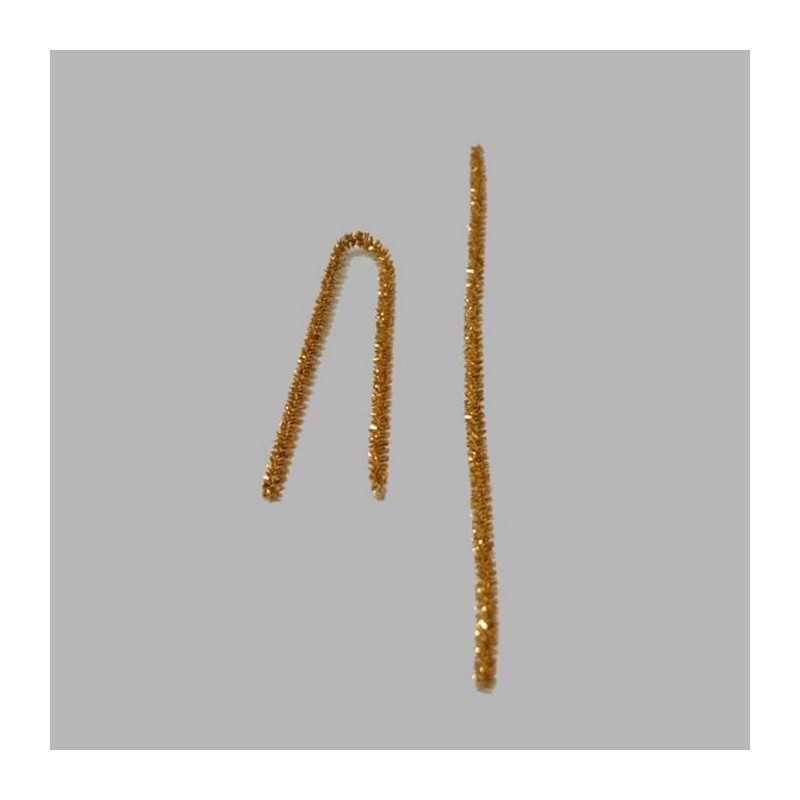 stokjes voor decoratie kleur goud buigzaam lengte 15 cm