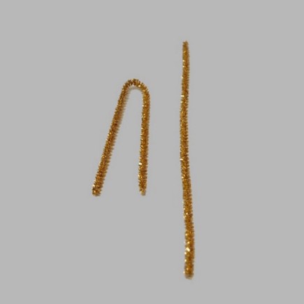 sticks for decoration color gold flexibly length 15 cm