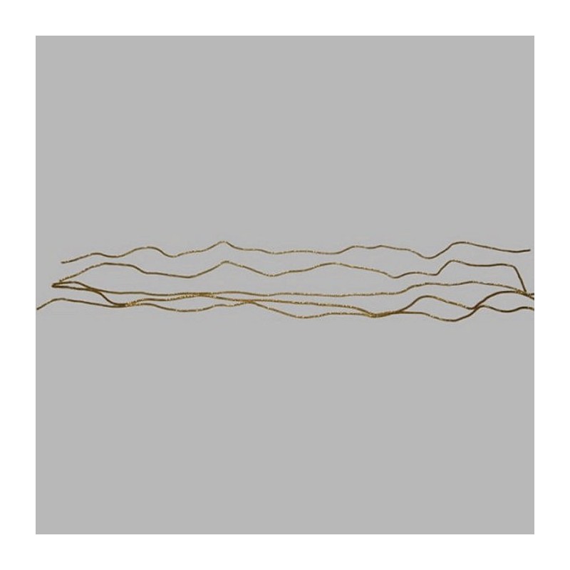 wires for decoration color gold elastic length 60 cm