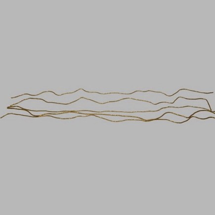 wires for decoration color gold elastic length 60 cm