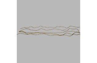 wires for decoration color gold elastic length 60 cm