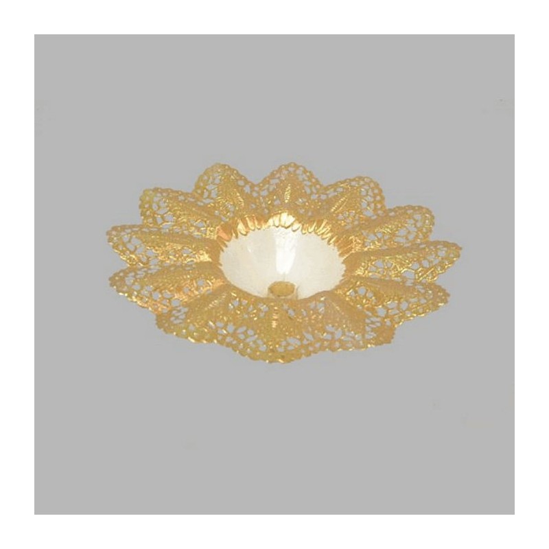 porte-bouquet de papier couleur Or Dm 19 cm