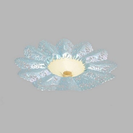 porte-bouquet de papier couleur mère de pearl Dm 19 cm