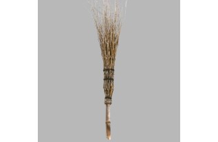 Decorative Broom Made of Dried Branches